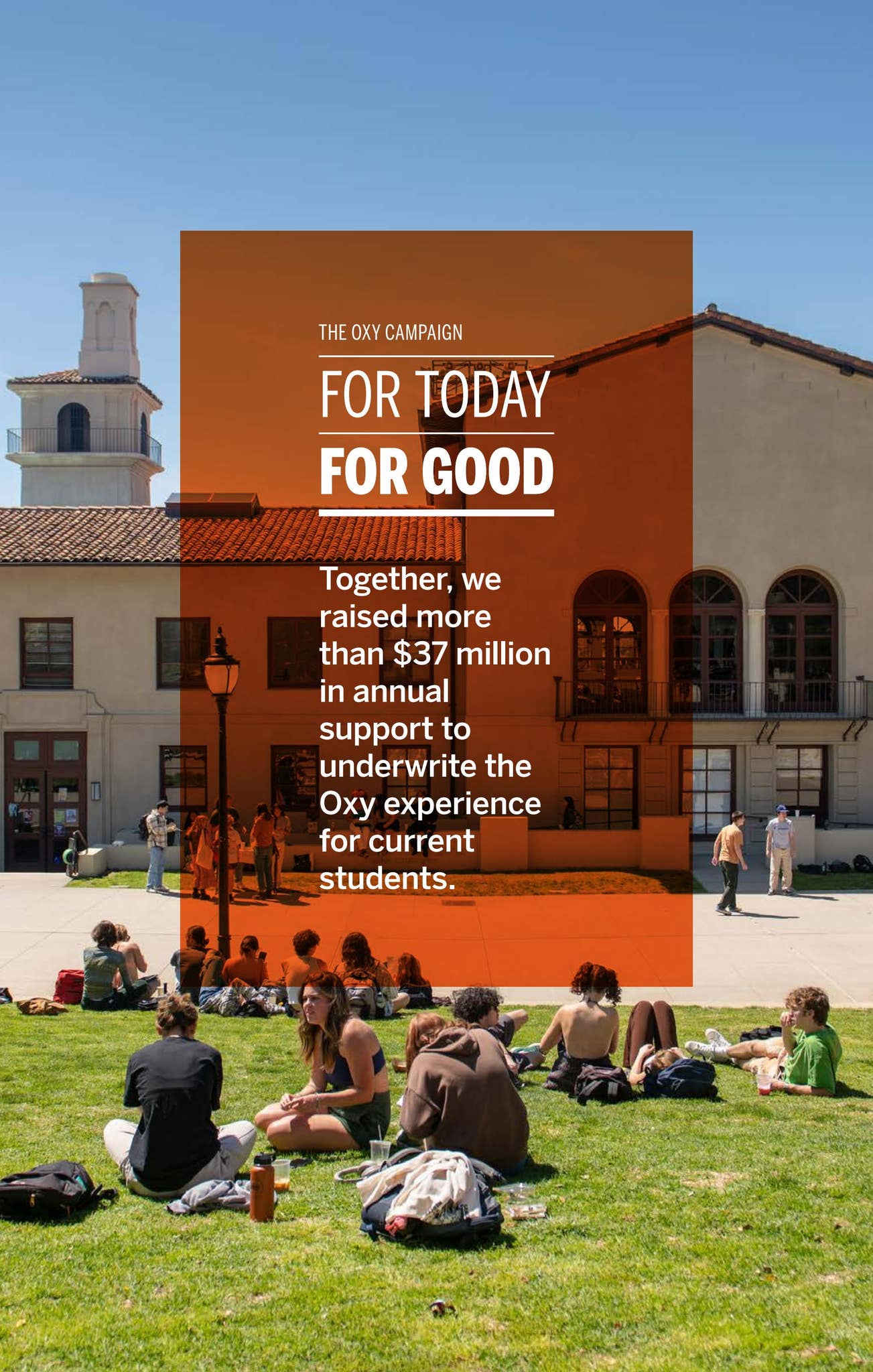 The Oxy Campaign For Good - Impact Report by Occidental College - Issuu