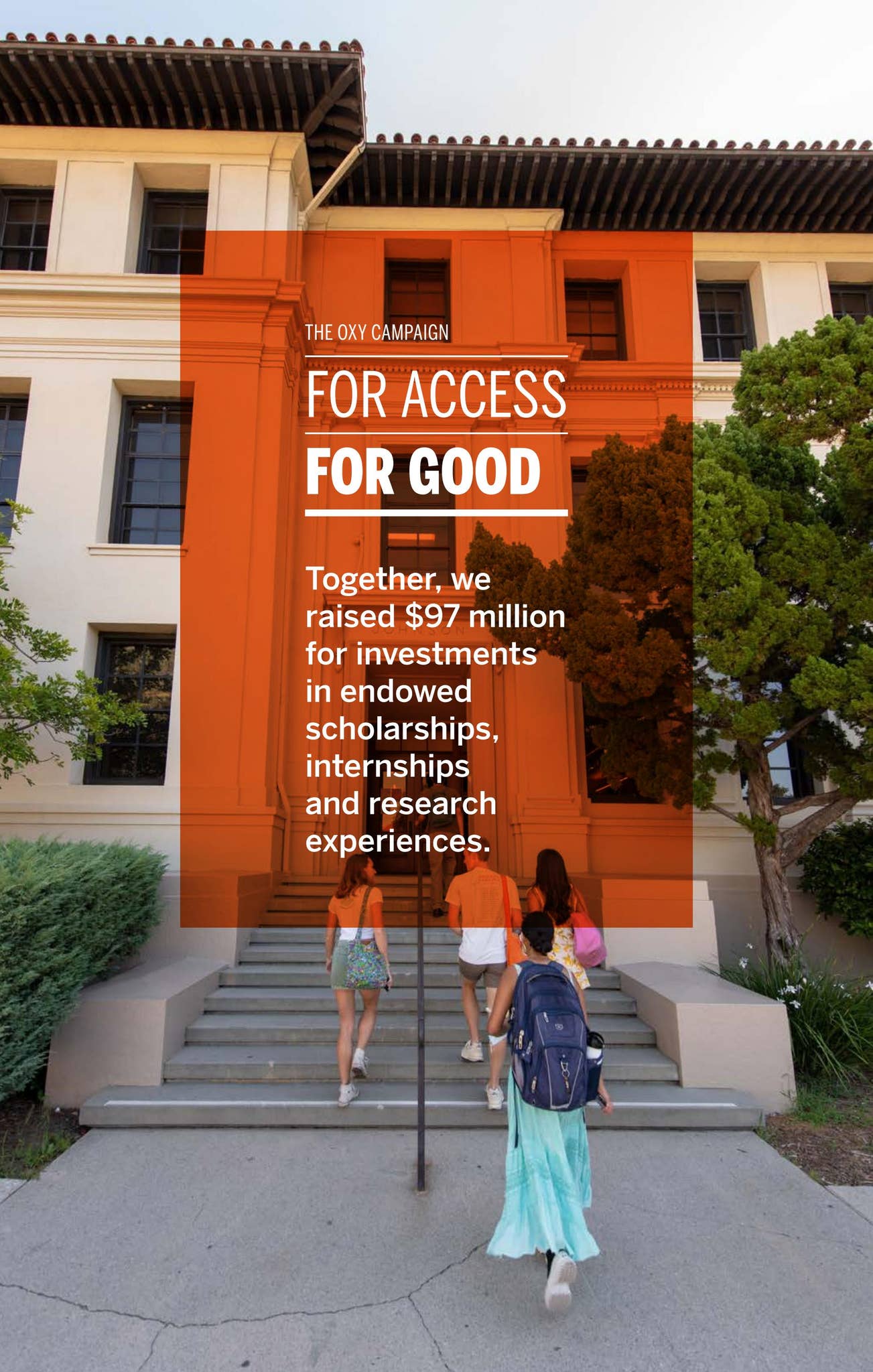 The Oxy Campaign For Good - Impact Report by Occidental College - Issuu