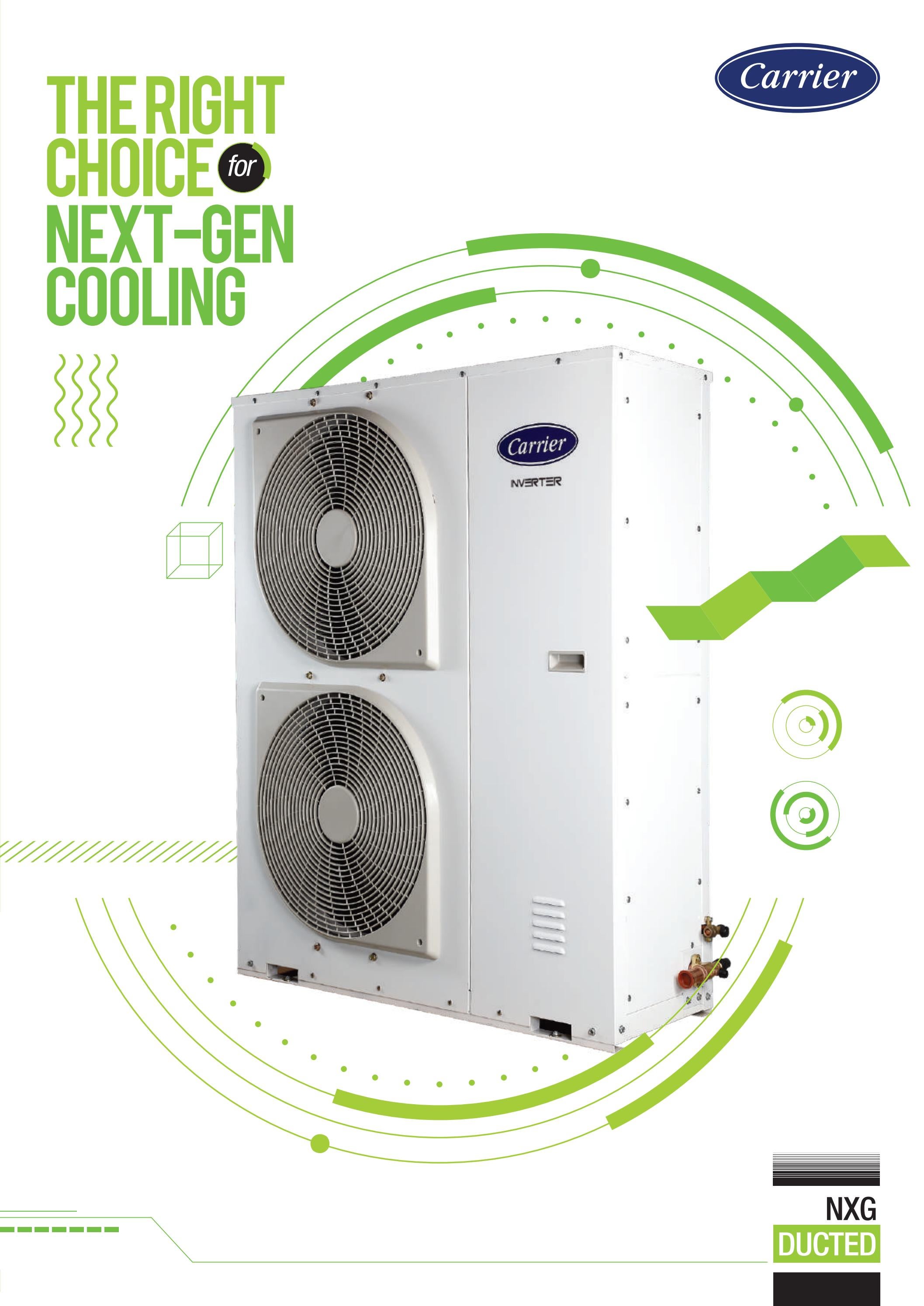 Nexgen Ducted SplitSystem Air Conditioner Carrier India by carrier