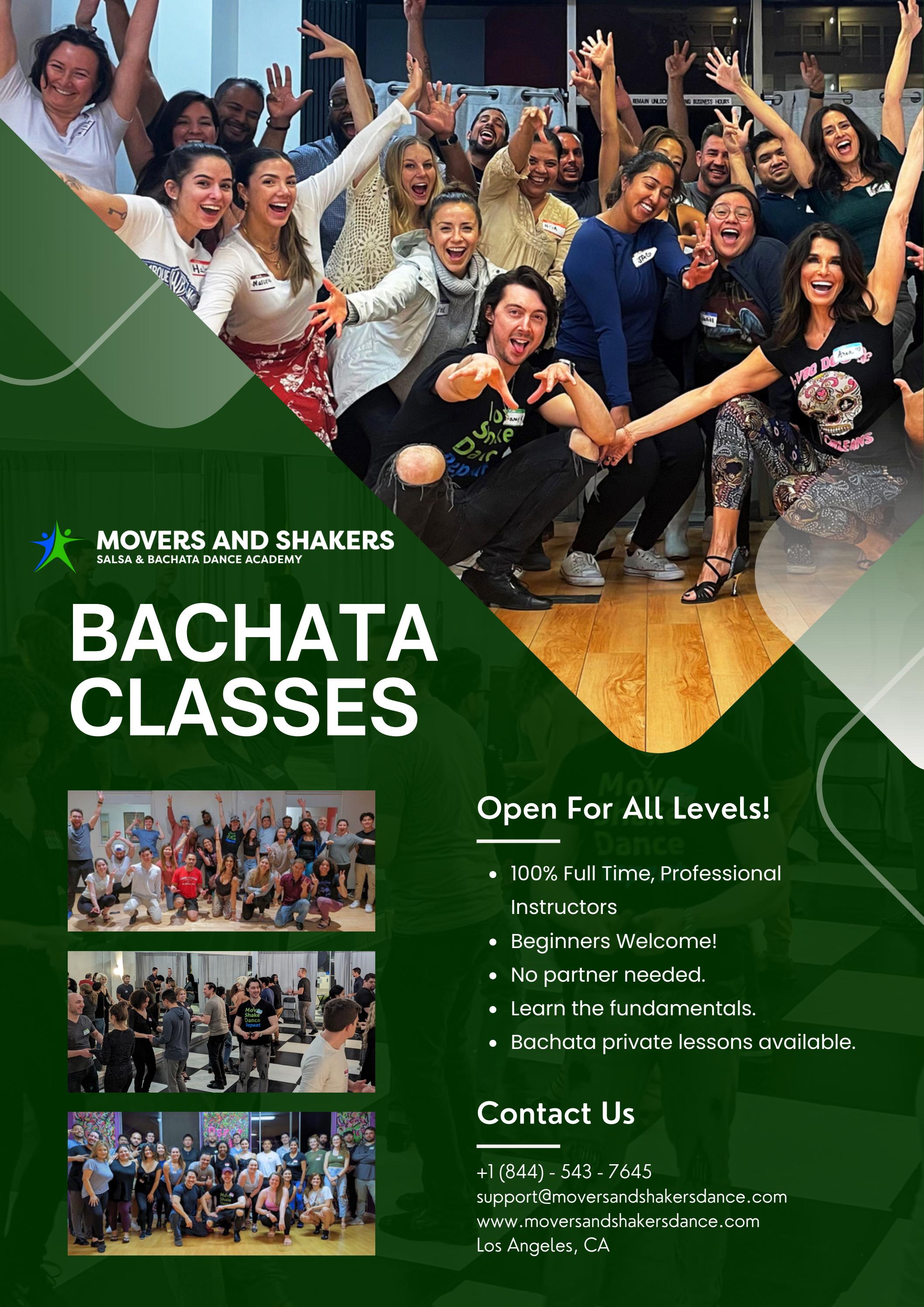 Bachata Classes in Los Angeles Movers and Shakers by Movers and