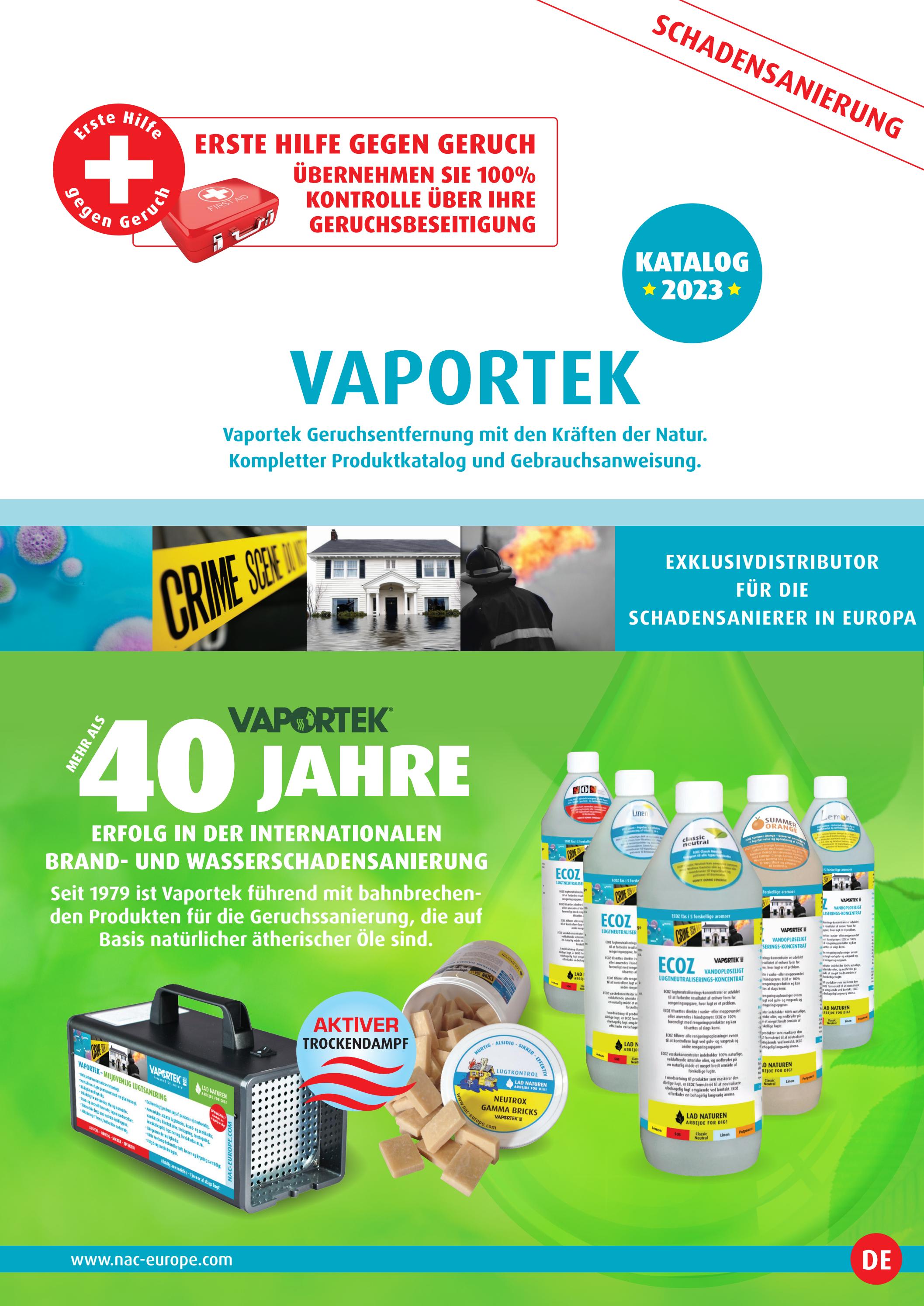 Vaportek Katalog DE by NAC Europe Issuu