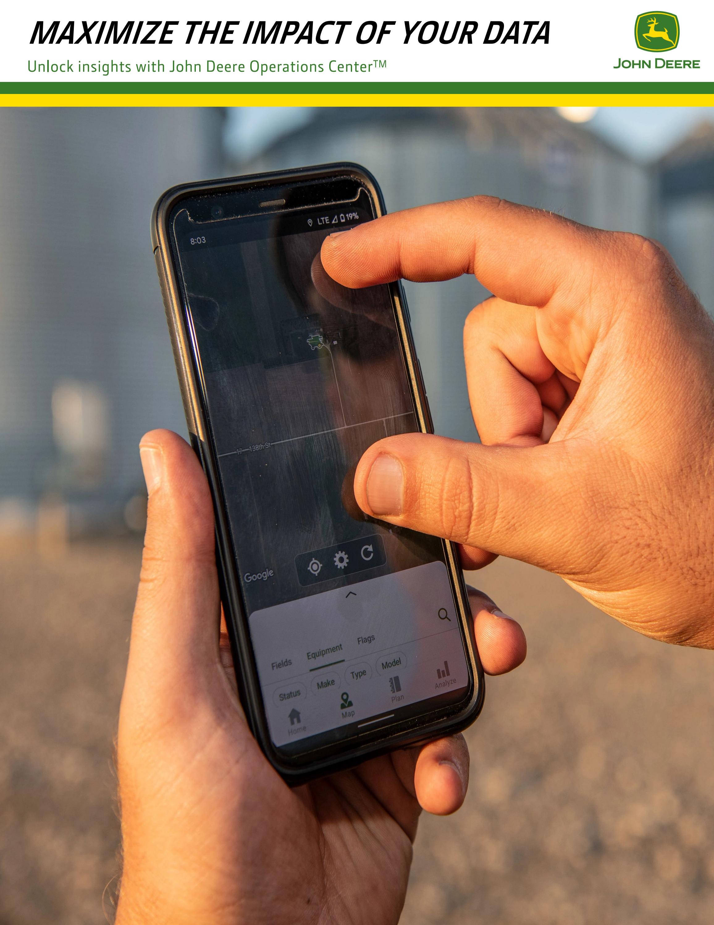 MAXIMIZE THE IMPACT OF YOUR DATA - John Deere Operations Center by ...