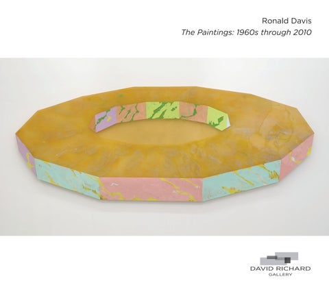Ronald Davis The Paintings: 1960s through 2010 第 3 页