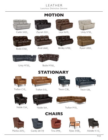 Best Home Furnishings 皮革 家具目录 - Fall 2023 第 11 页