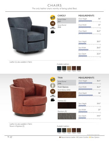 Best Home Furnishings 皮革 家具目录 - Fall 2023 第 14 页