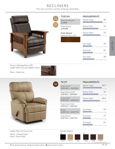 Best Home Furnishings 皮革 家具目录 - Fall 2023 第 19 页