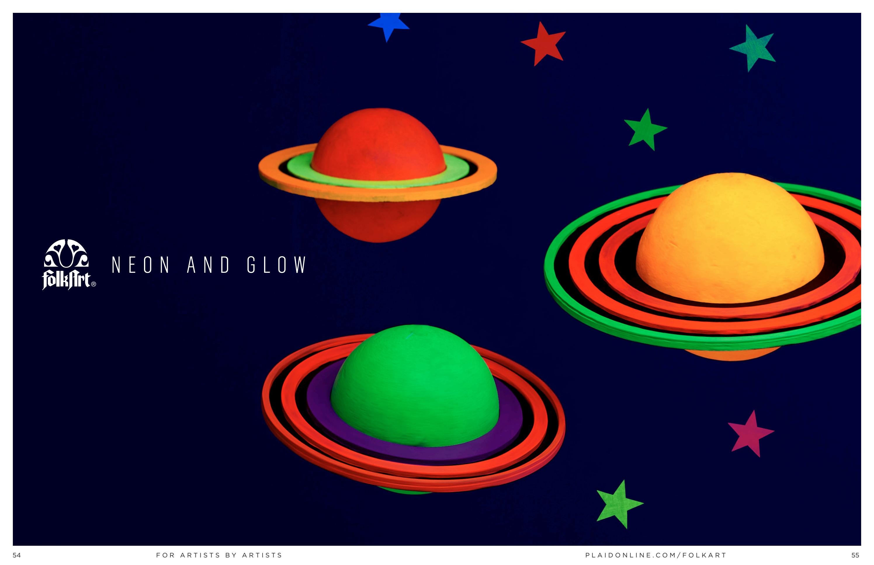 2023 FolkArt Neon & Glow Catalog by plaidcrafts Issuu