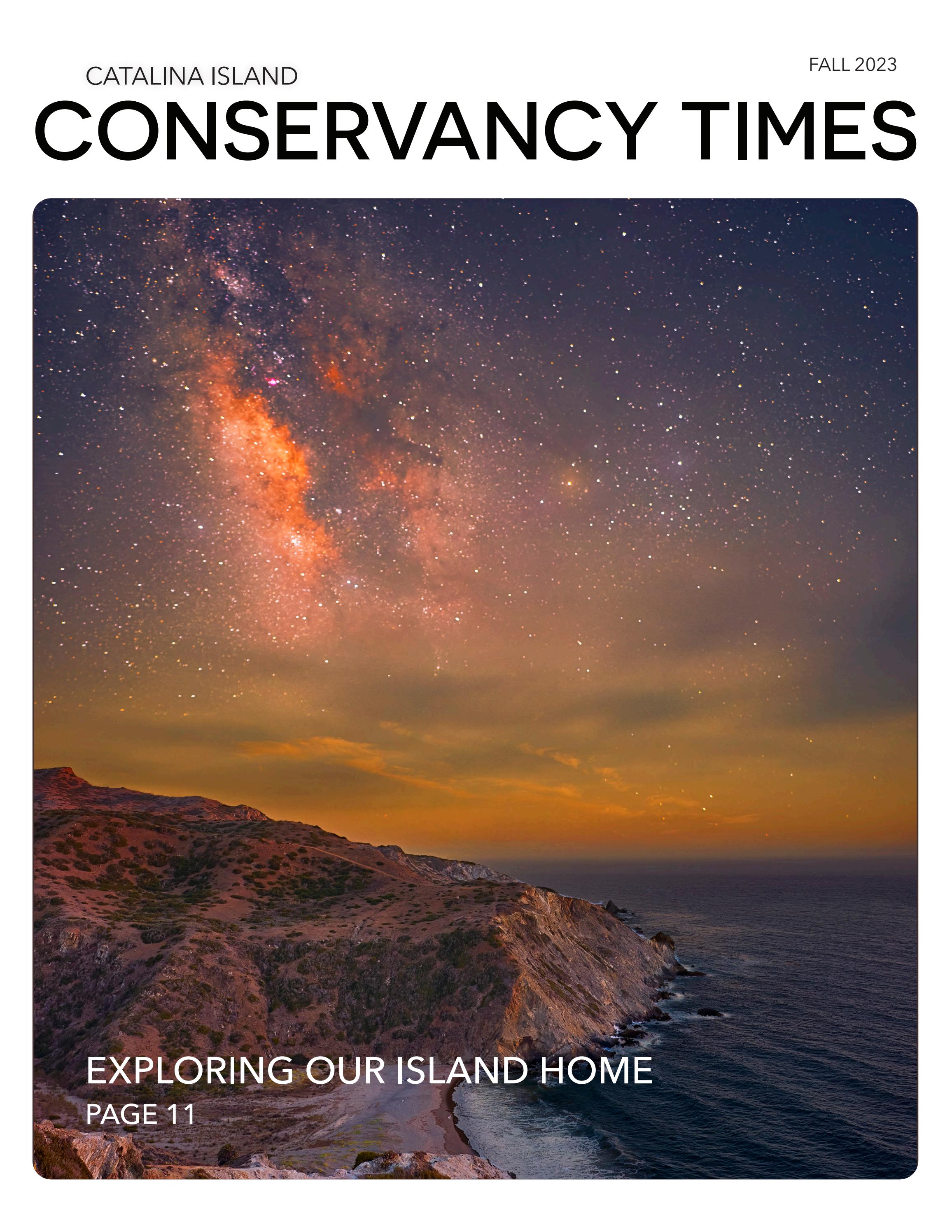 Conservancy Times Fall 2023 by Catalina Island Conservancy Issuu