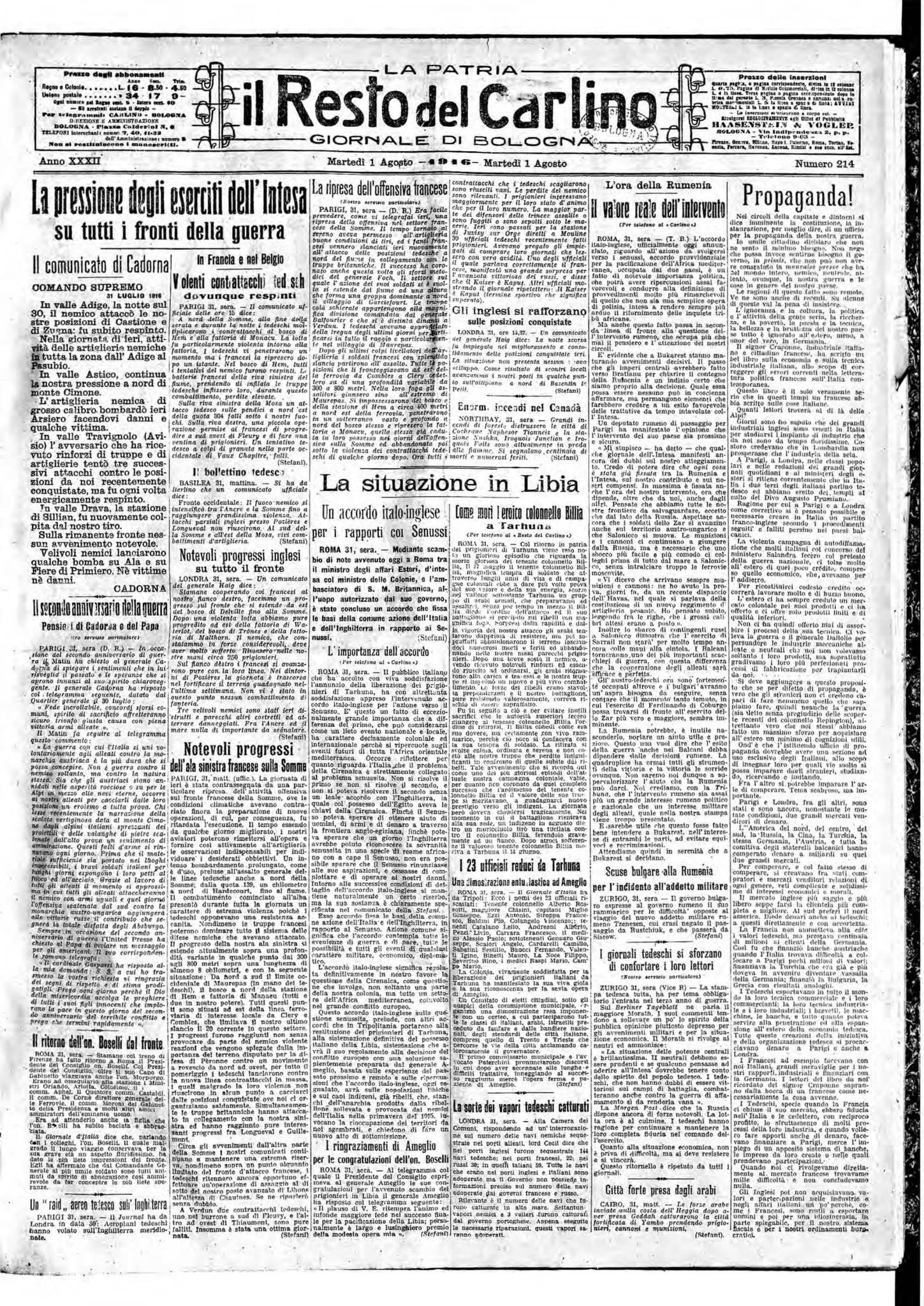 pesaro il resto del carlino
