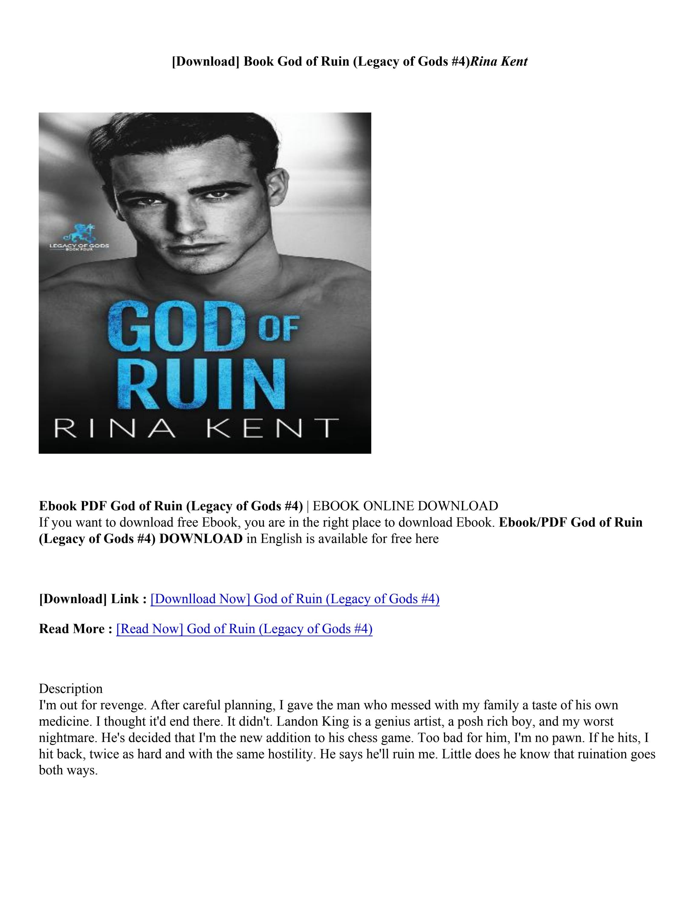 God Of Ruin Rina Kent Pdf Português RETOEDU — free download