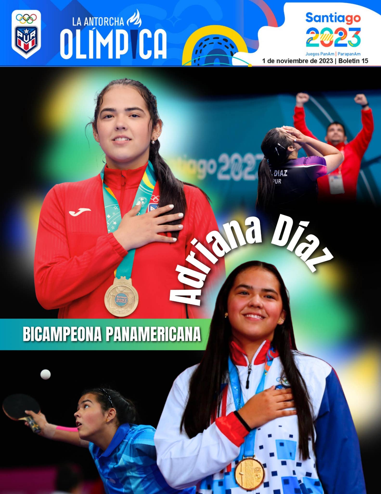 Vol. 15 La Antorcha Olímpica Santiago 2023 by Comité Olímpico de Puerto ...