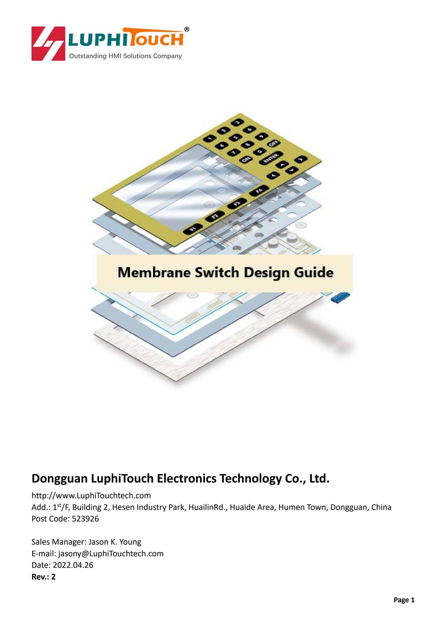 Membrane Switch Design Guide by Young Jason K. - Issuu