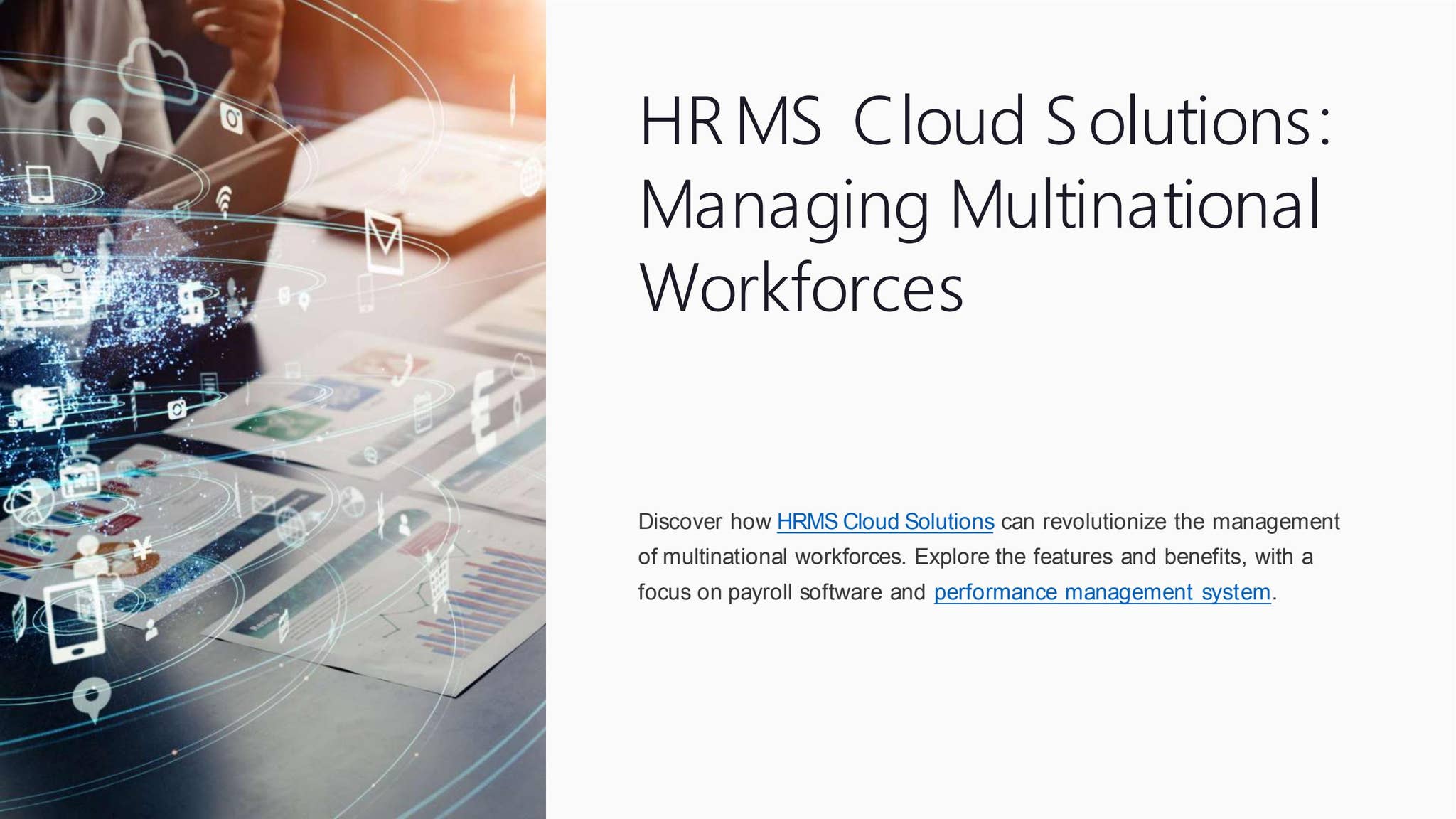 HRMS Cloud Solutions: Managing Multinational Workforces by Siva Ram - Issuu