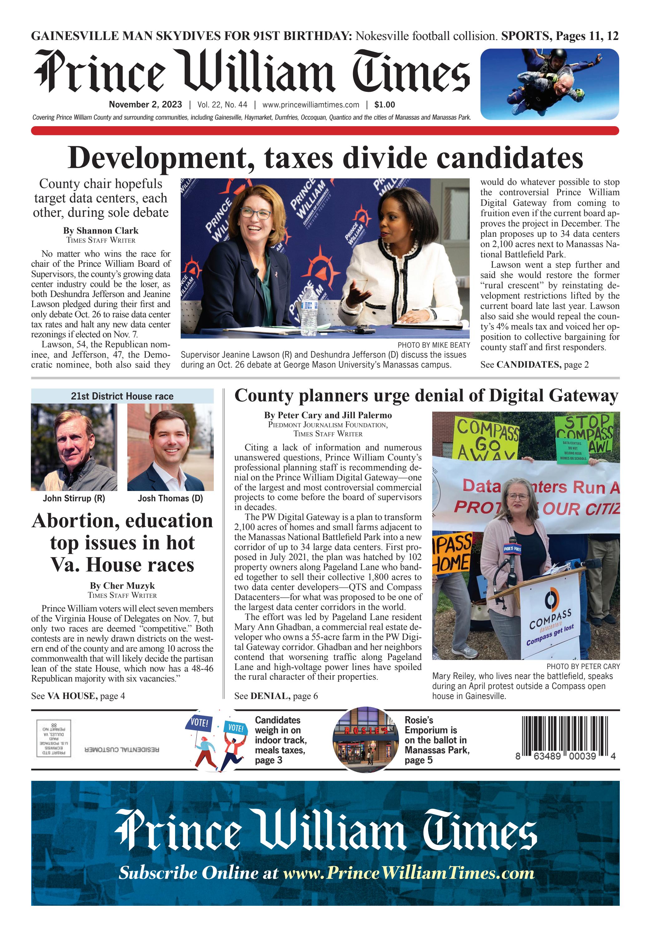 Prince William Times 11/02/2023 by Fauquier Times (52 issues) & Prince ...