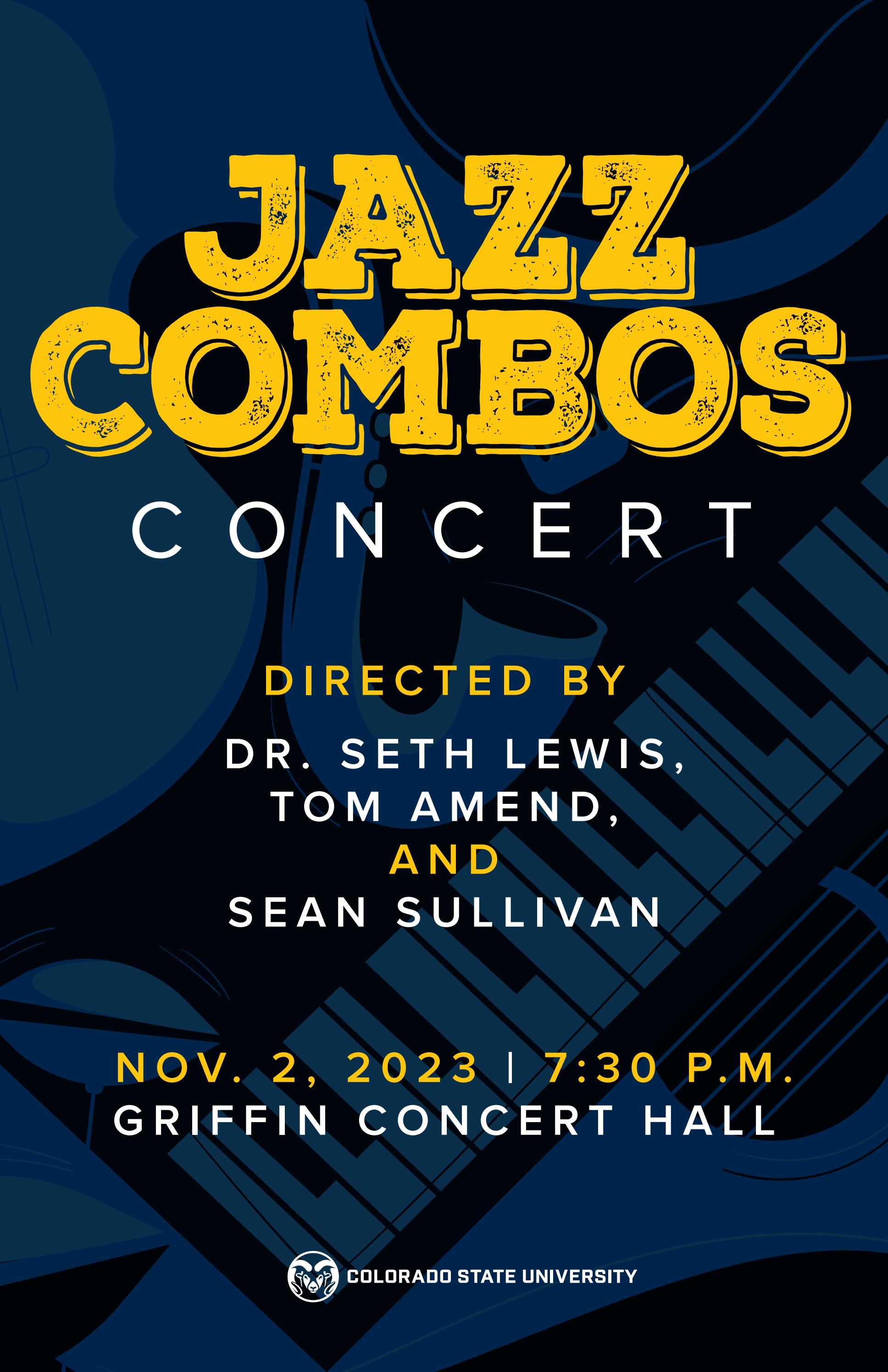 Colorado State University / Jazz Combos Concert / 11.02.2023 by