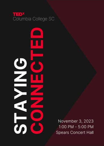 Cover of "TEDxColumbia College SC Program 23"