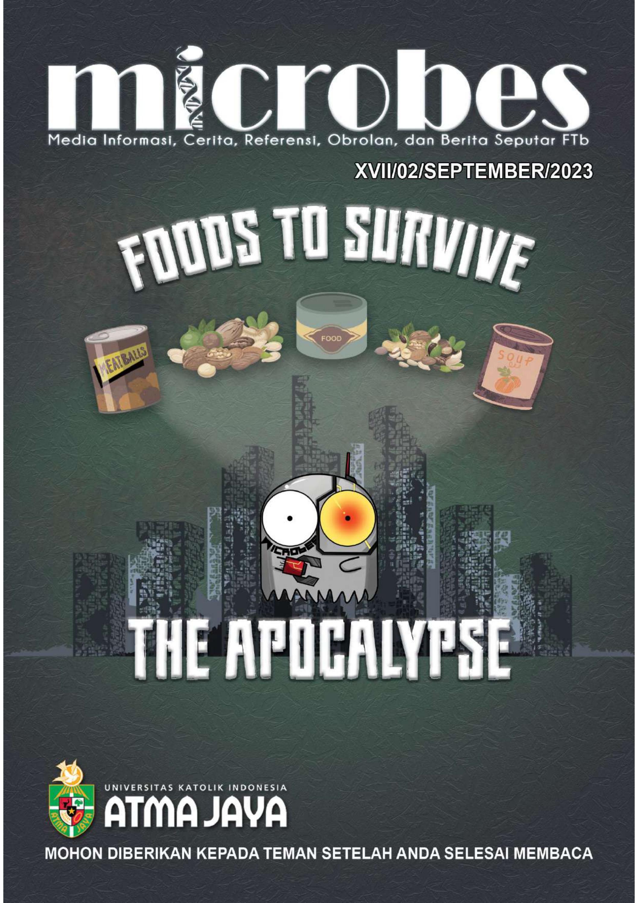 Foods to Survive The Apocalypse by MICROBES UAJ - Issuu