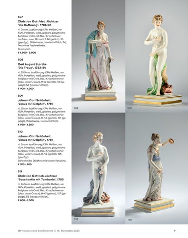 Quittenbaum Kunstauktionen GmbH 灯饰目录 · Auktion 171C | Mythologische Schönheiten | Quittenbaum Kunstauktionen München 第 11 页