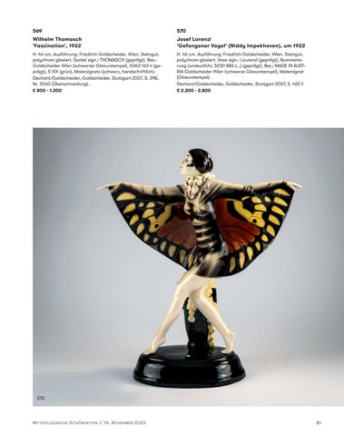 Quittenbaum Kunstauktionen GmbH 灯饰目录 · Auktion 171C | Mythologische Schönheiten | Quittenbaum Kunstauktionen München 第 23 页