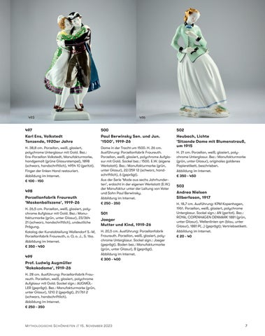 Quittenbaum Kunstauktionen GmbH 灯饰目录 · Auktion 171C | Mythologische Schönheiten | Quittenbaum Kunstauktionen München 第 9 页