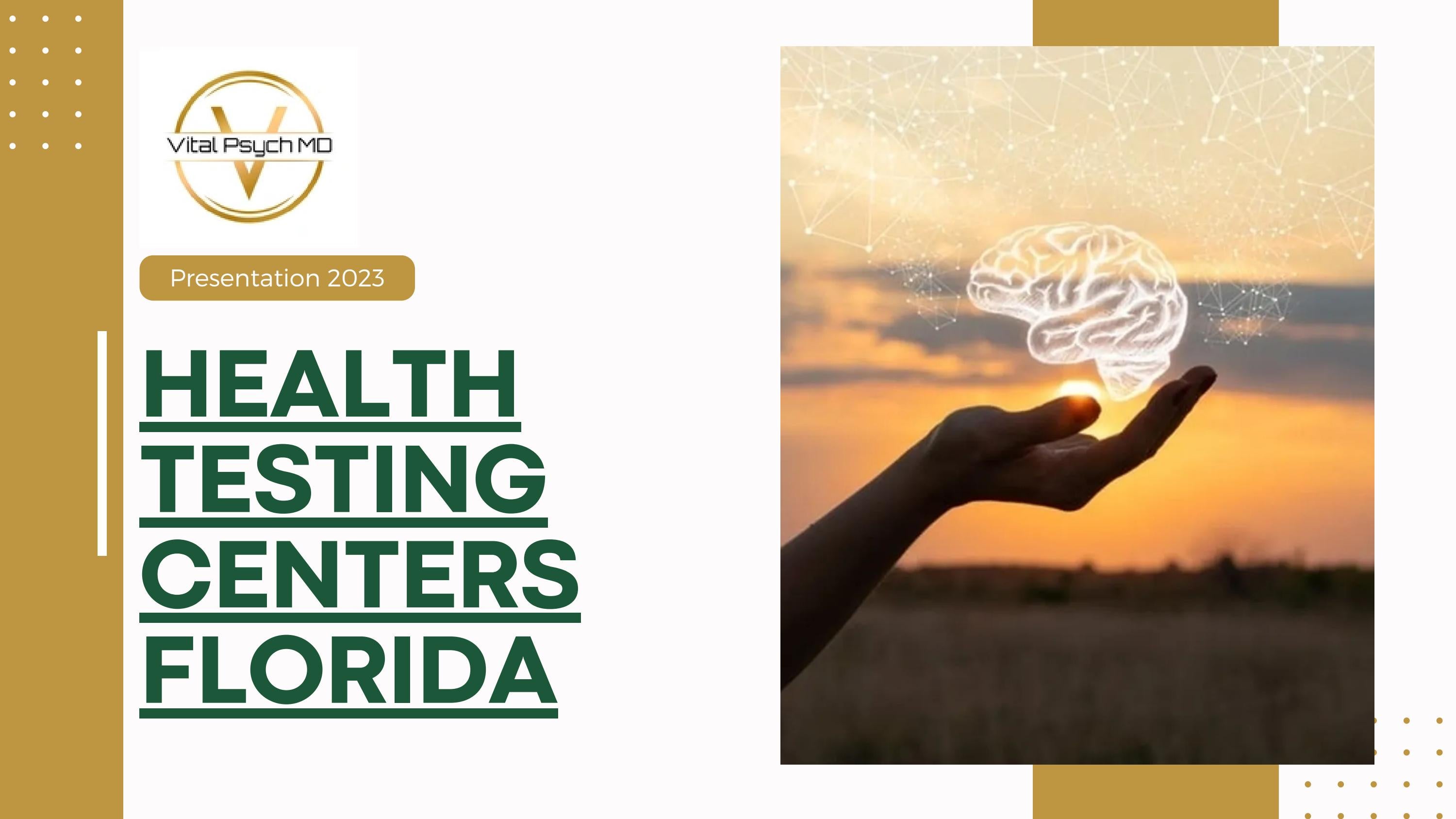 Health Testing Centers Florida by Vital Psych MD Issuu