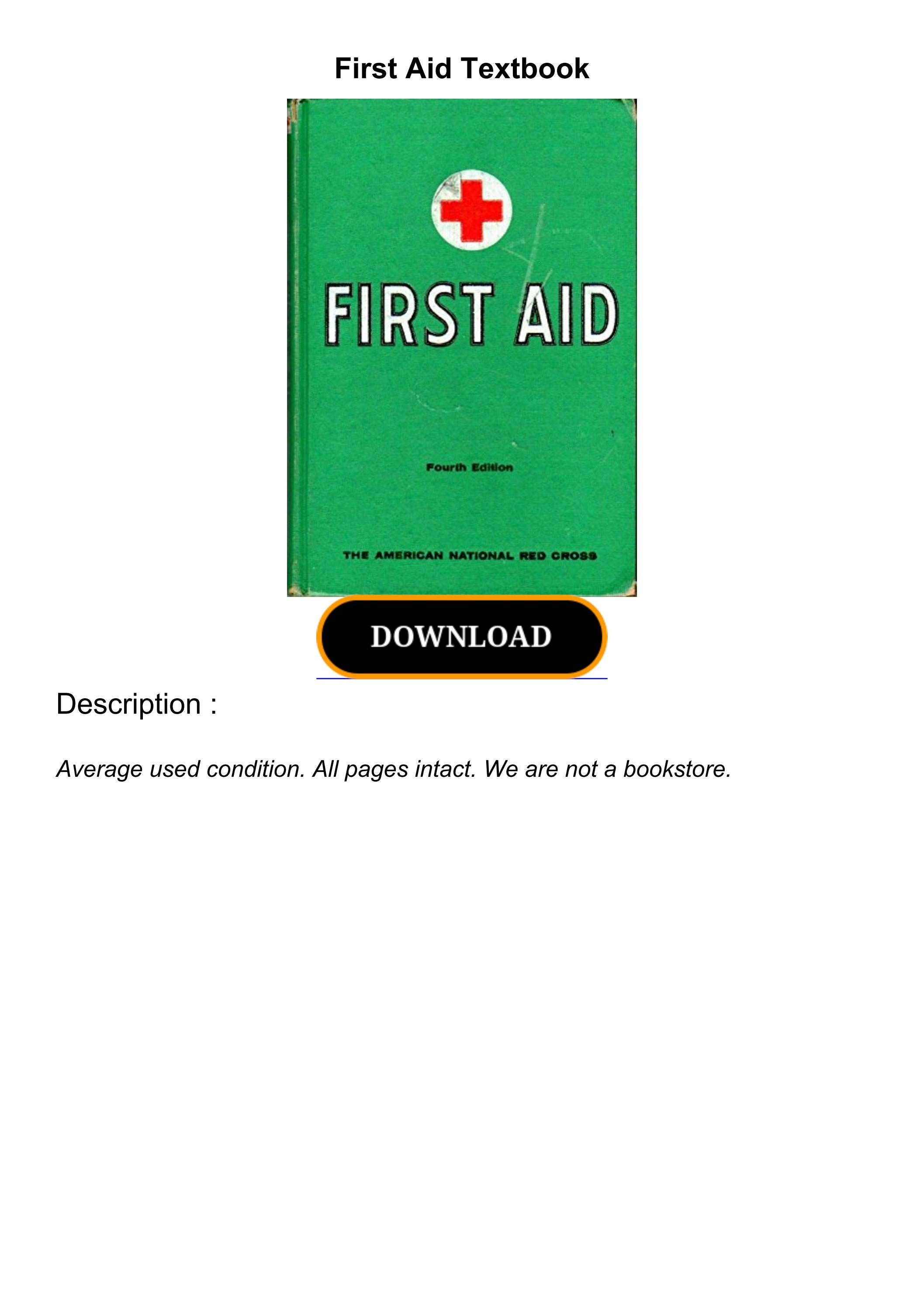 Download Book [PDF] First Aid Textbook by besslergautiere Issuu