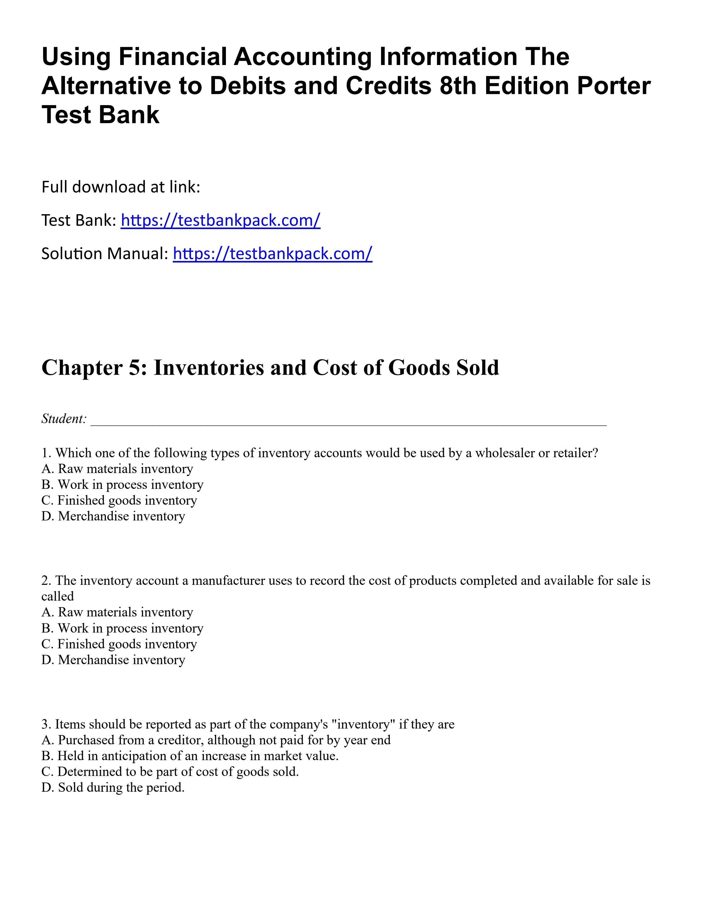 Using financial accounting information the alternative to debits and ...