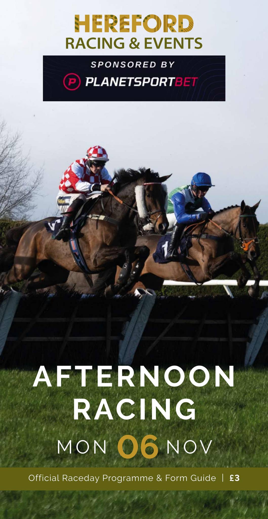Hereford Racecard - Monday 6th November by Arena Racing Company - Issuu