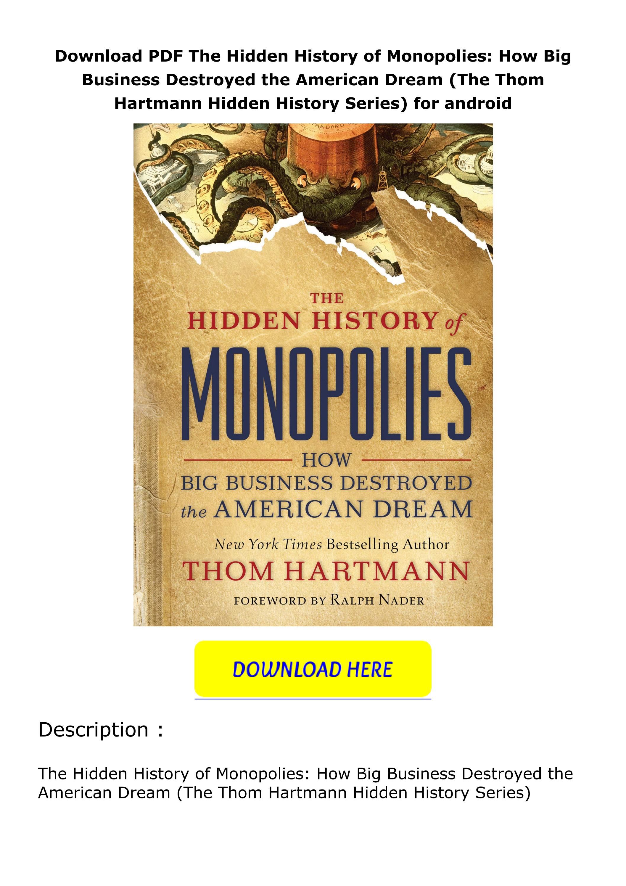 Monopolies Exposed: The Hidden Costs Of A Lack Of Competition - jz1qtgq