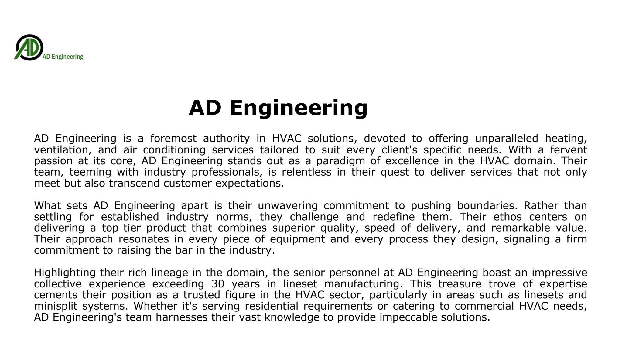 AD Engineering on Issuu