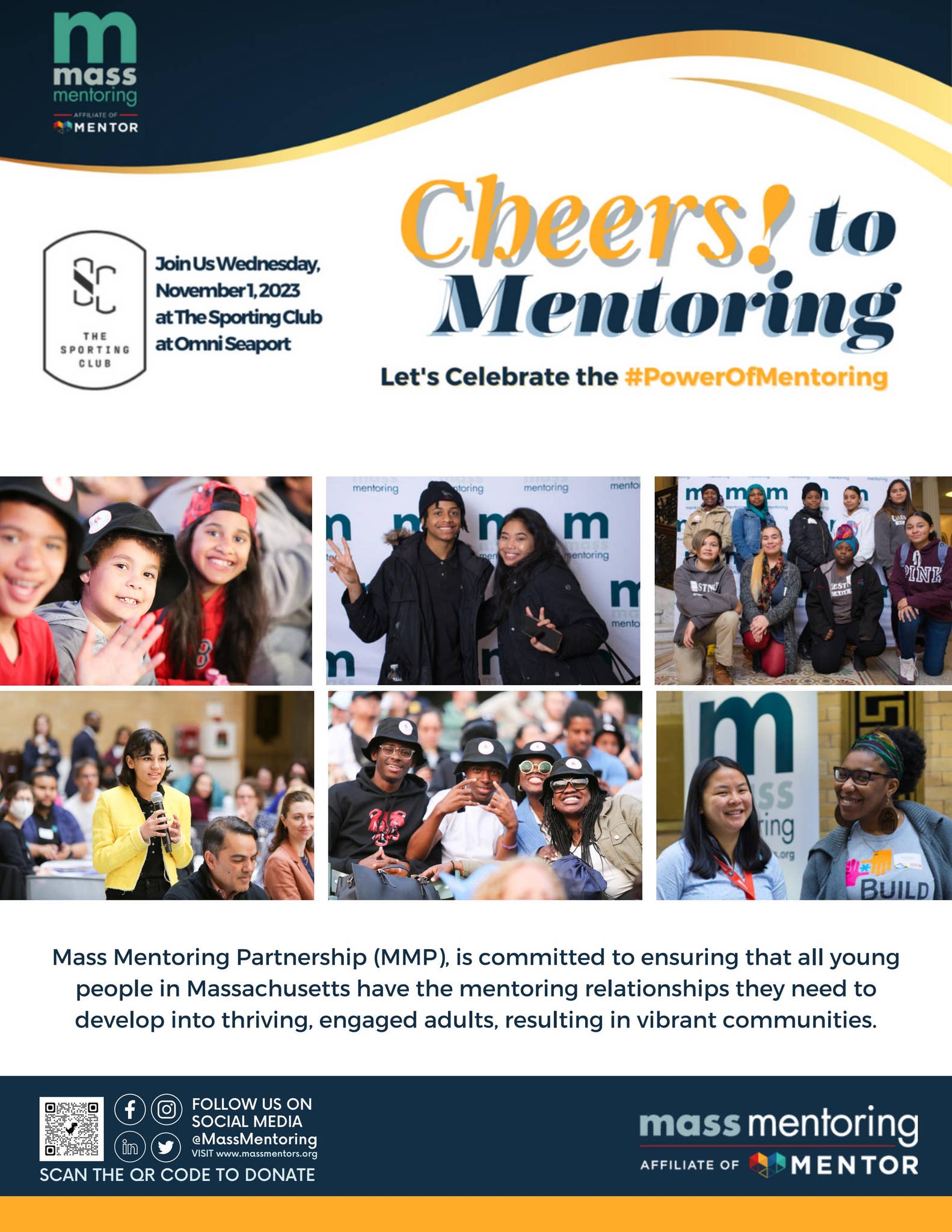 Cheers to Mentoring 2023 Digital Program Book by massmentoring - Issuu