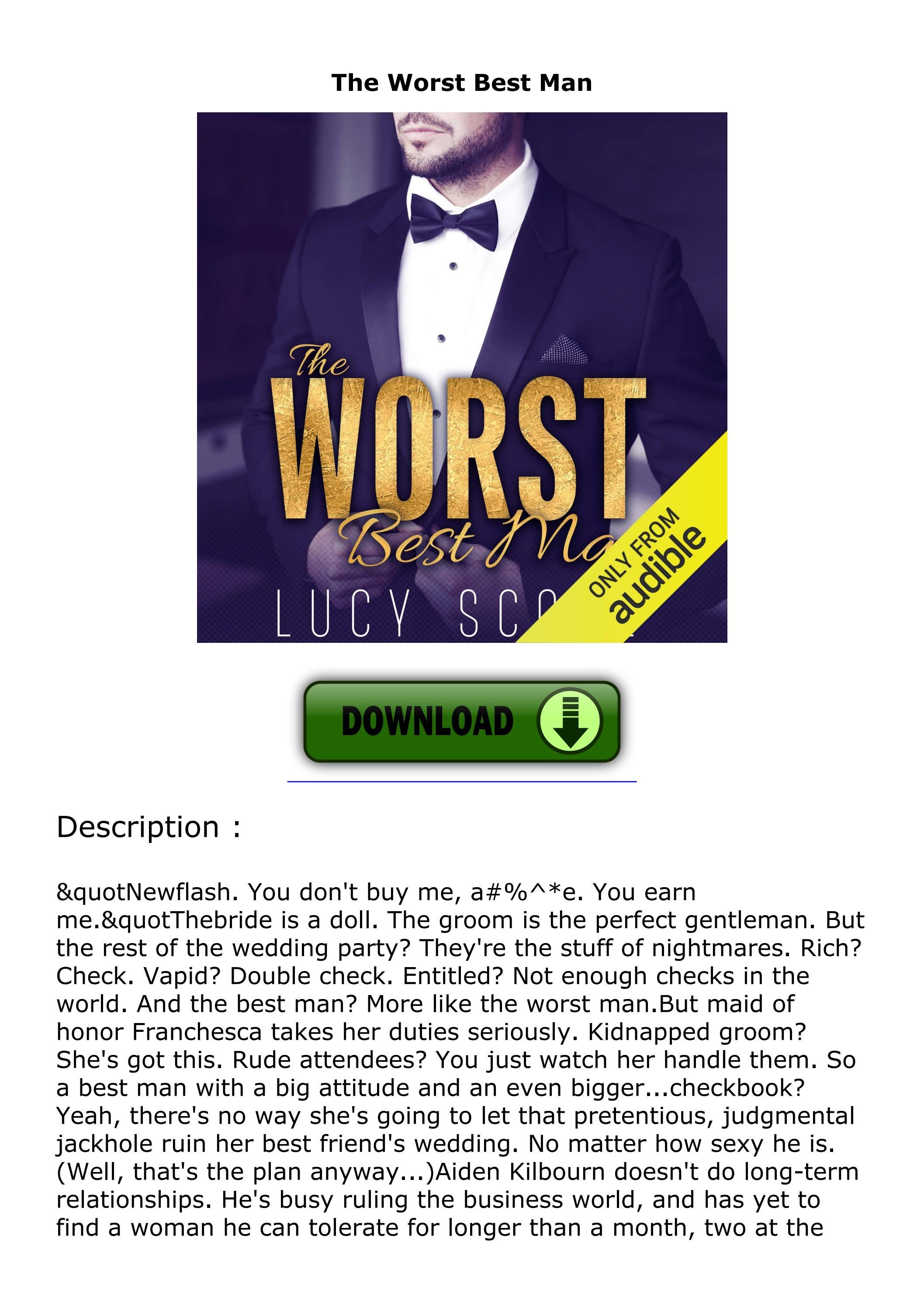 [PDF READ ONLINE] The Worst Best Man by eduoka.n.i.e.bi.e Issuu