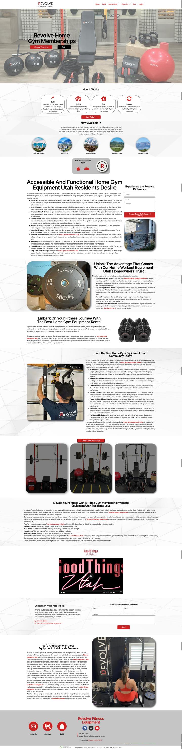 Fitness Equipment Utah by Revolve Home Gym Memberships Issuu