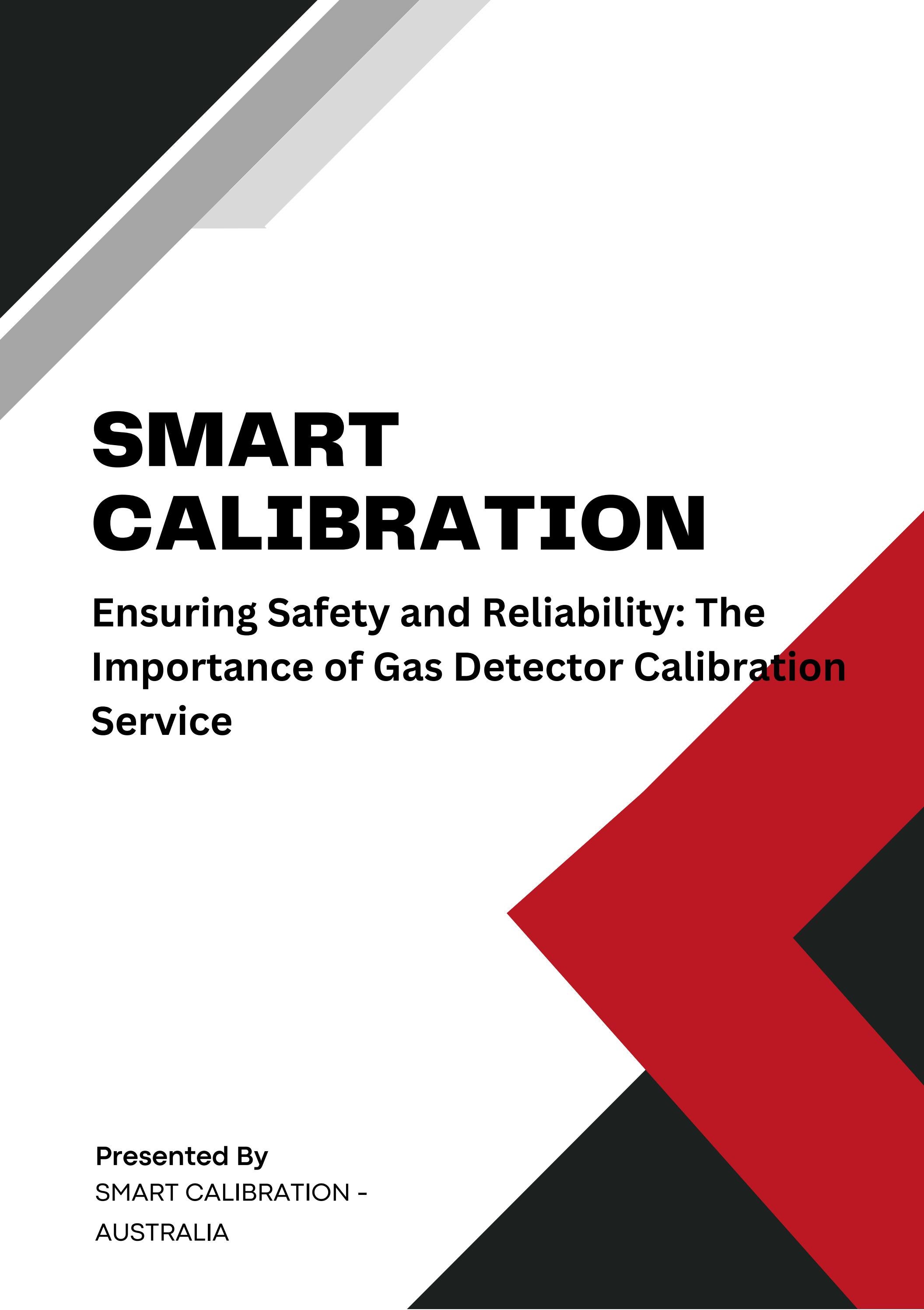 Ensuring Safety and Reliability The Importance of Gas Detector Calibration Service by Smart