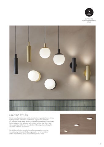 roperrhodes Roper Rhodes Mirrors, Cabinets × 灯饰 手册 - Euro - November 2023 第 13 页