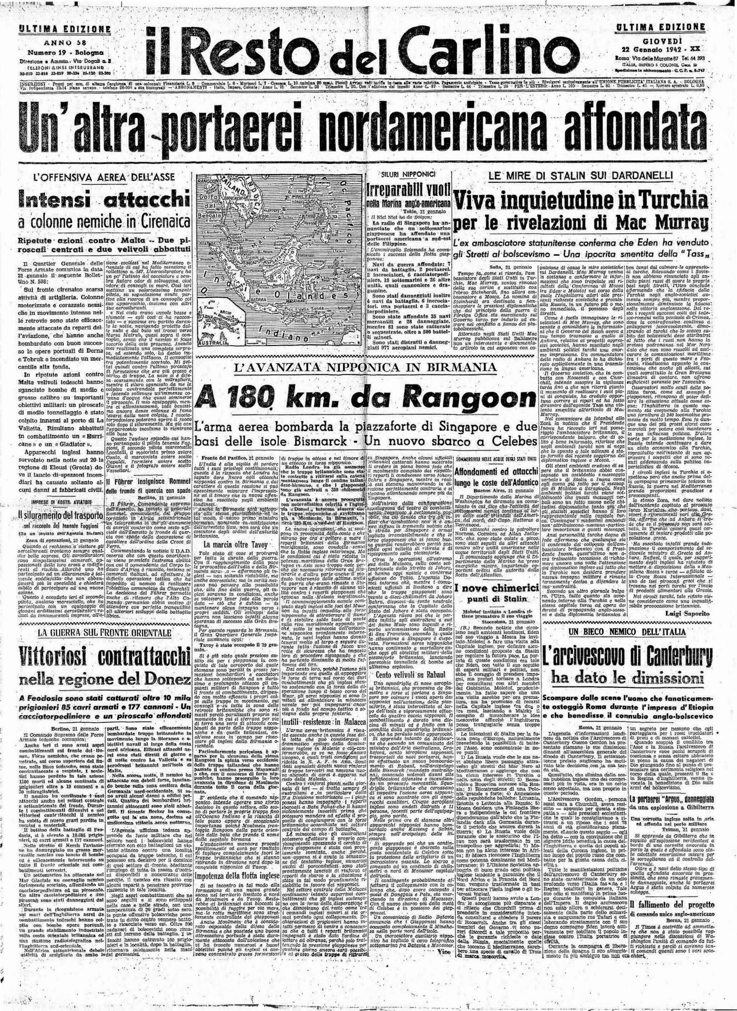 Il Resto del Carlino 8 10 1941 by Biblioteca Militare - Issuu, image size:1493x2048
