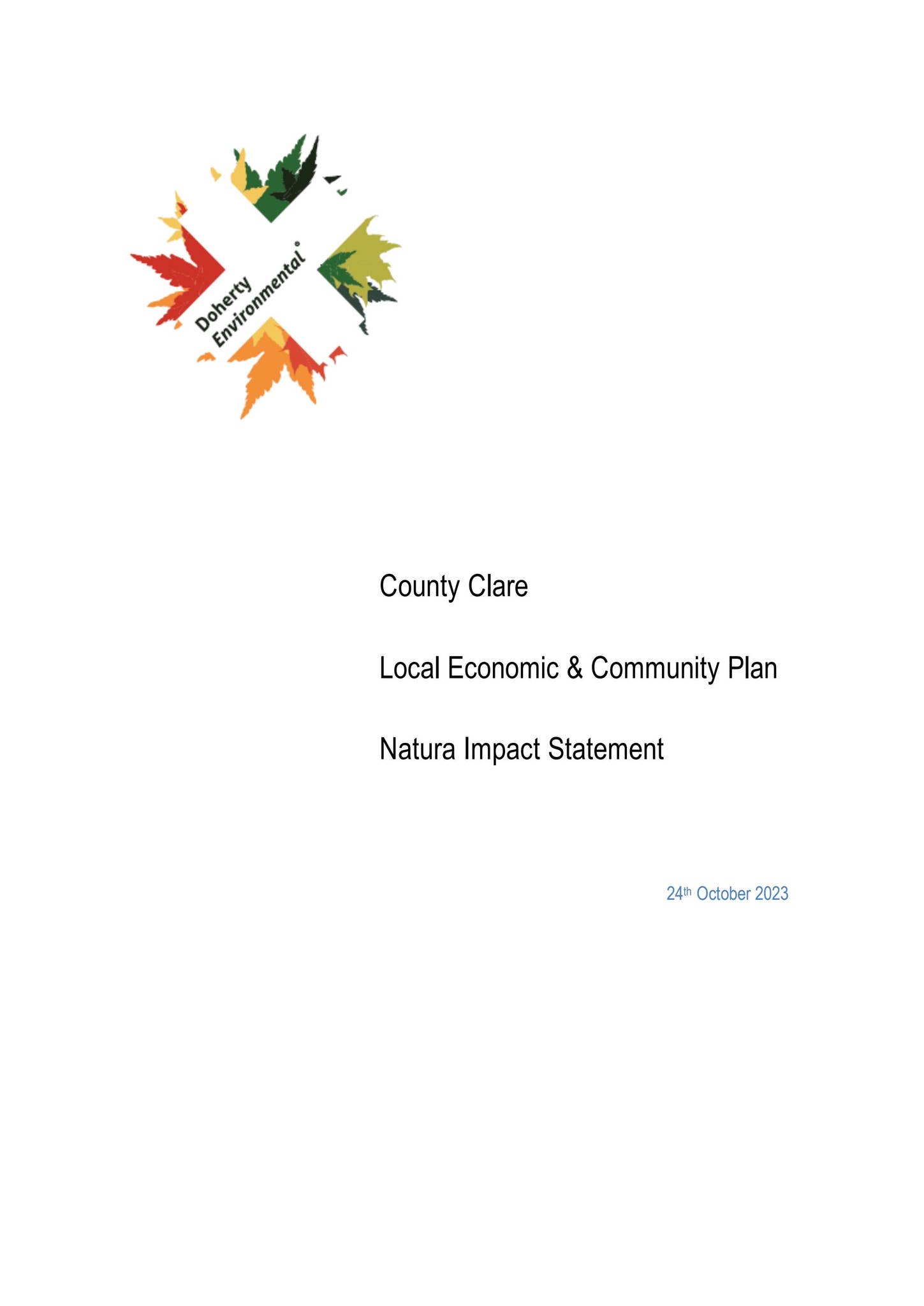 Natura Impact Statement by Clare County Council - Issuu
