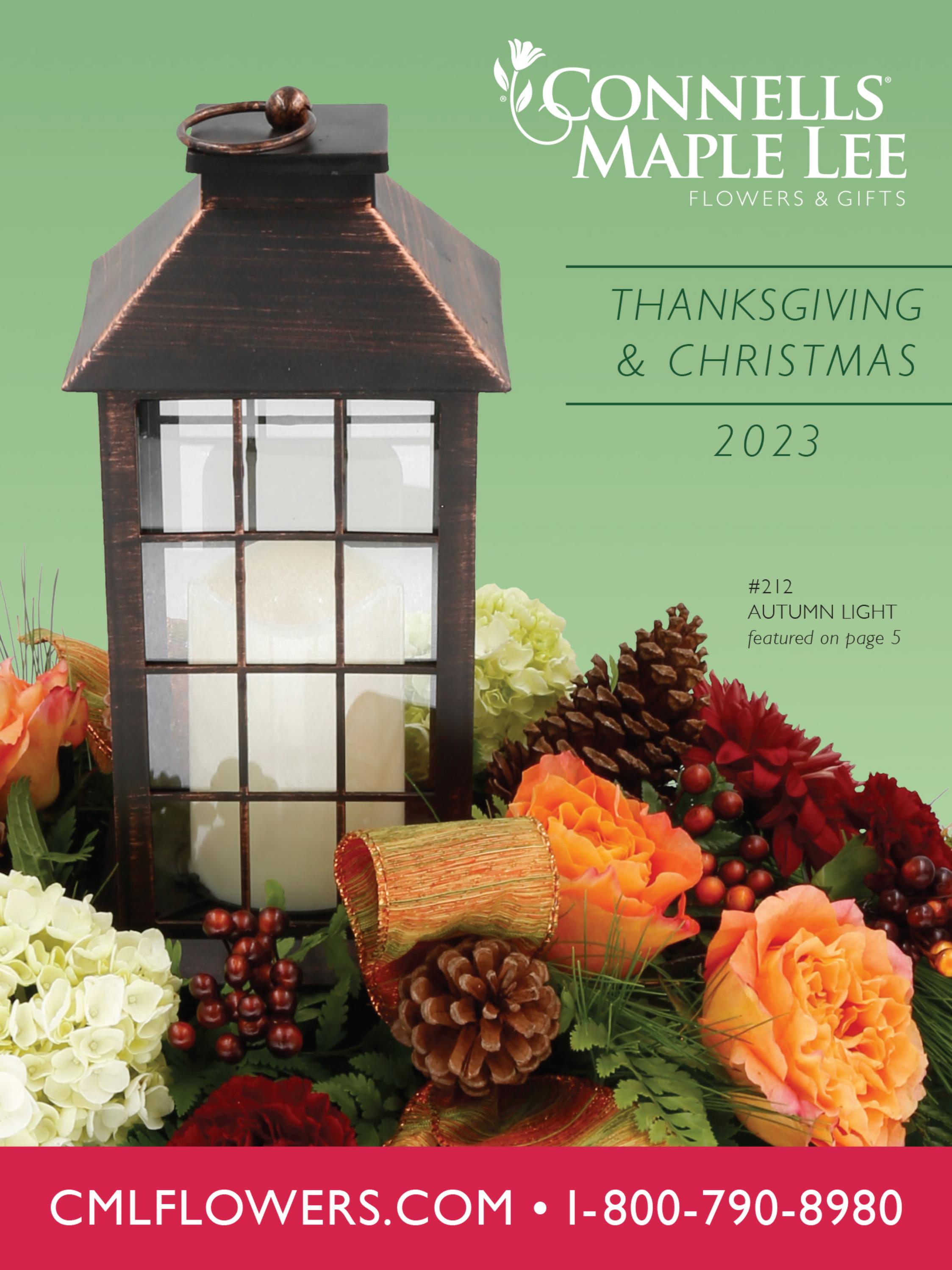 Connells Maple Lee Thanksgiving & Christmas Brochure 2023 by US Retail