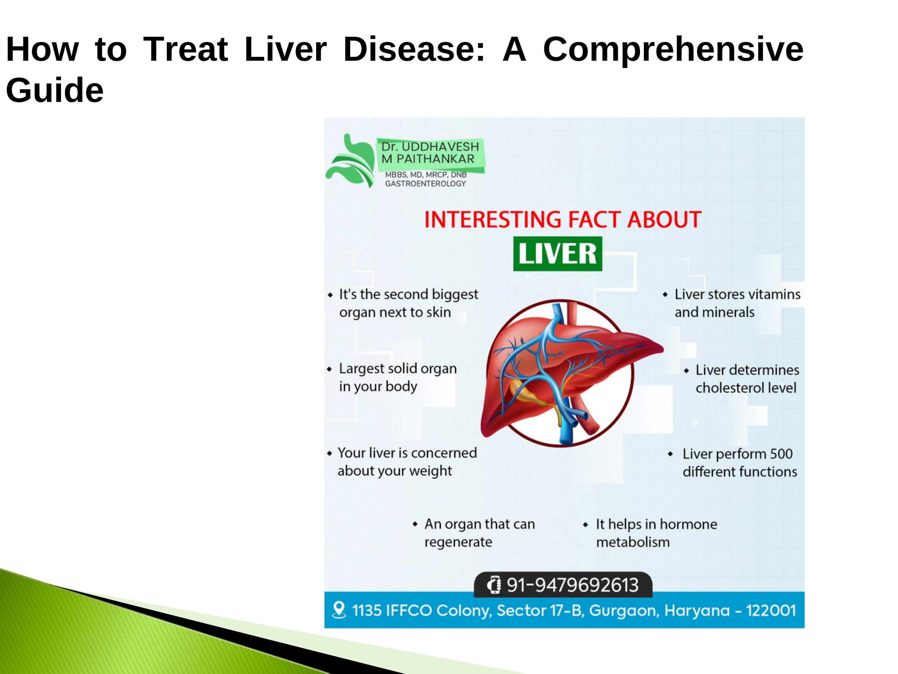 How to Treat Liver Disease A ComprehensiveGuide by Dr. Paithankar's