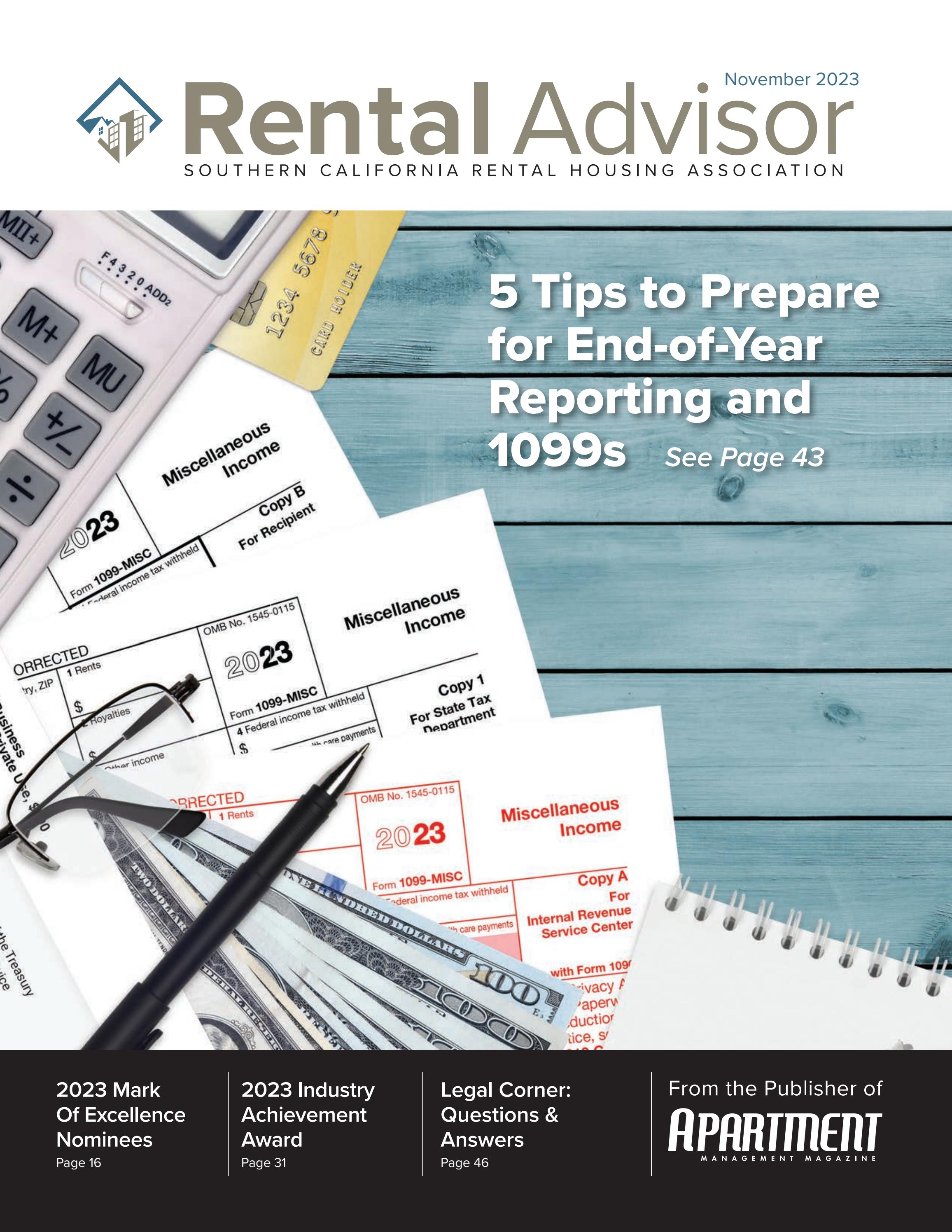 Southern California Rental Housing Association Rental Advisor Magazine