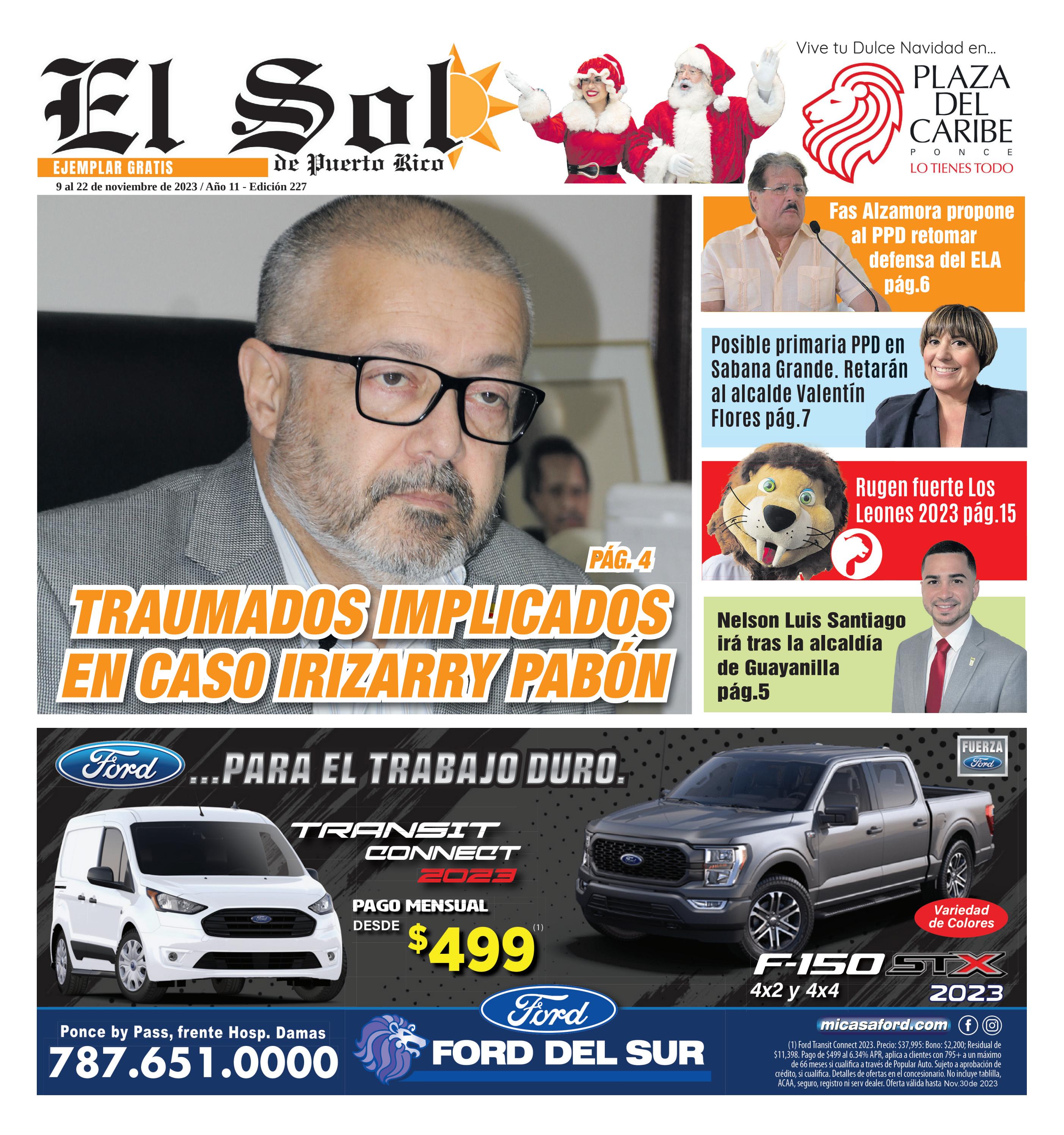 Periódico El Sol de Puerto Rico #227 by El Sol de PR - Issuu