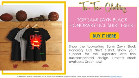 sami zayn t shirt