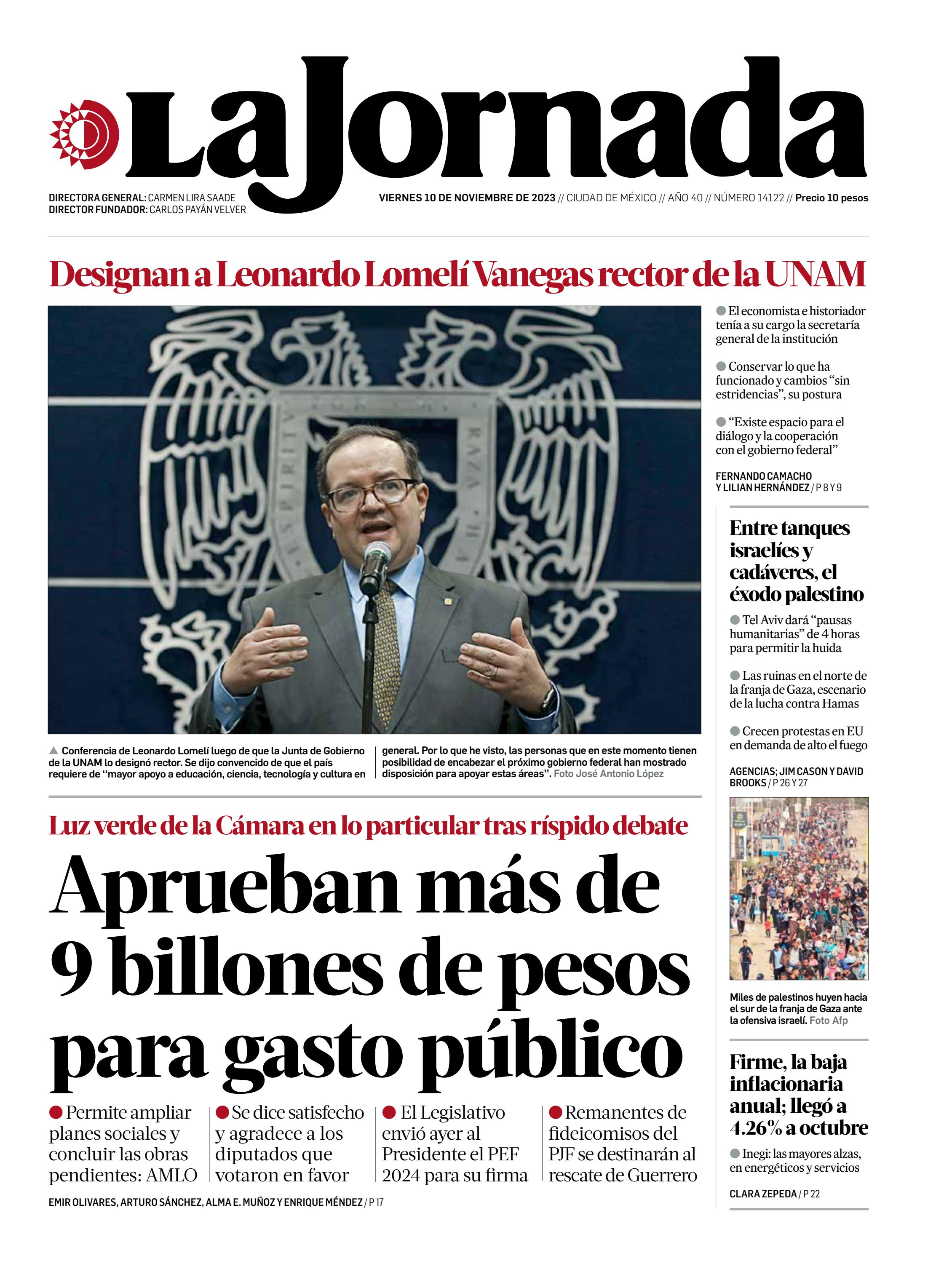 La Jornada 10 11 2023 By La Jornada Issuu