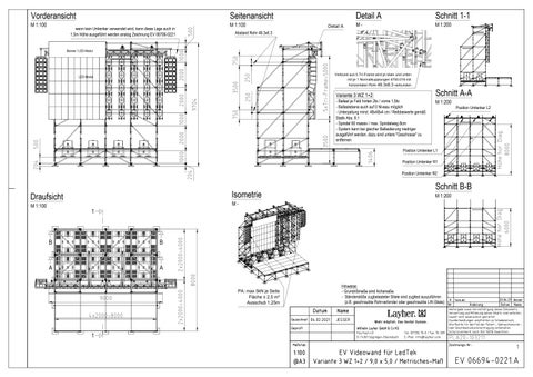 LEDTEK Layher Baubuchzeichnungen - alle Varianten 第 10 页