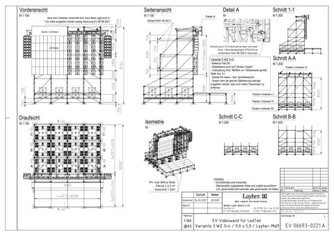 LEDTEK Layher Baubuchzeichnungen - alle Varianten 第 11 页