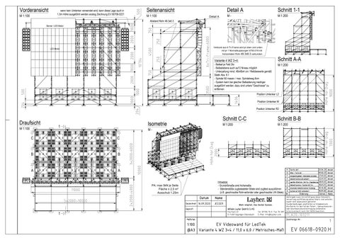 LEDTEK Layher Baubuchzeichnungen - alle Varianten 第 16 页