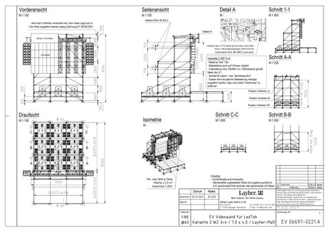 LEDTEK Layher Baubuchzeichnungen - alle Varianten 第 7 页