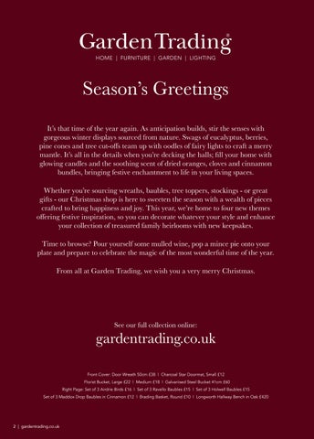 Garden Trading 灯饰目录 · | Christmas 2023 第 2 页