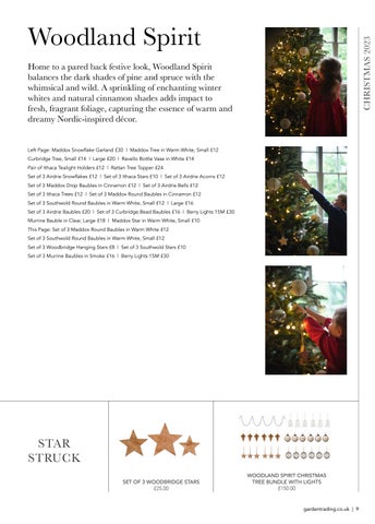Garden Trading 灯饰目录 · | Christmas 2023 第 9 页
