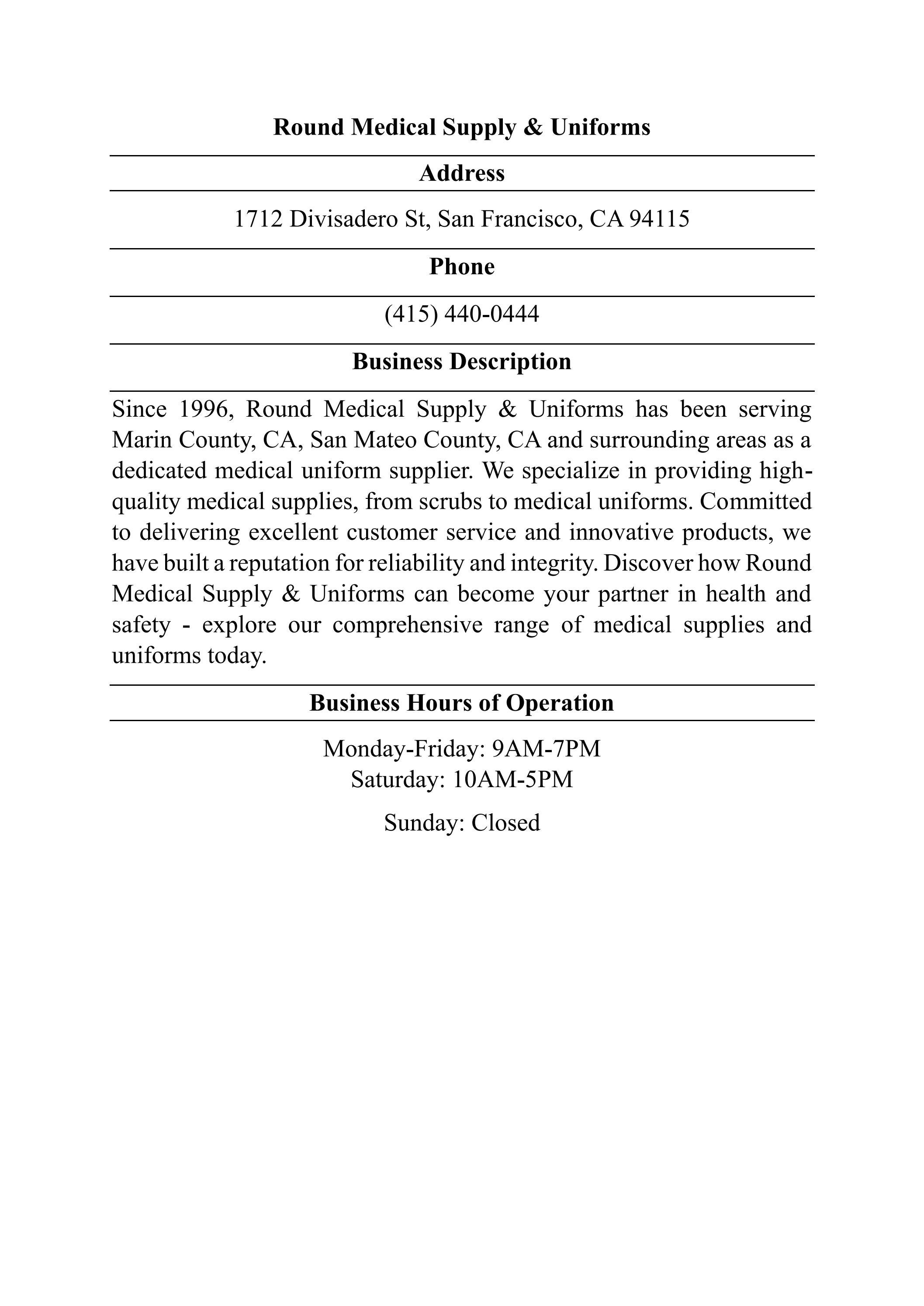 Round Medical Supply & Uniforms by Round Medical Supply & Uniforms Issuu